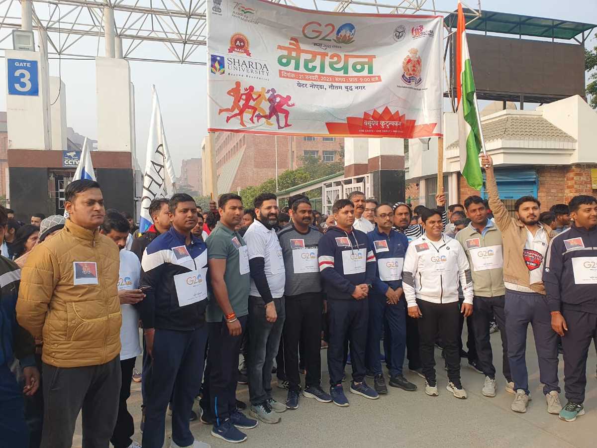 रन फॉर जी-20 कार्यक्रम का आयोजन किया गया, कार्यक्रम मे प्रशासनिक अधिकारीगण व पुलिस अधिकारी व आम जनमानस हुए शामिल